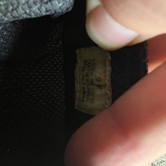 Georgia Size 9 Logger Vintage Black Leather Buckle Strap Slip On Clogs Sandals - Picture 6 of 6